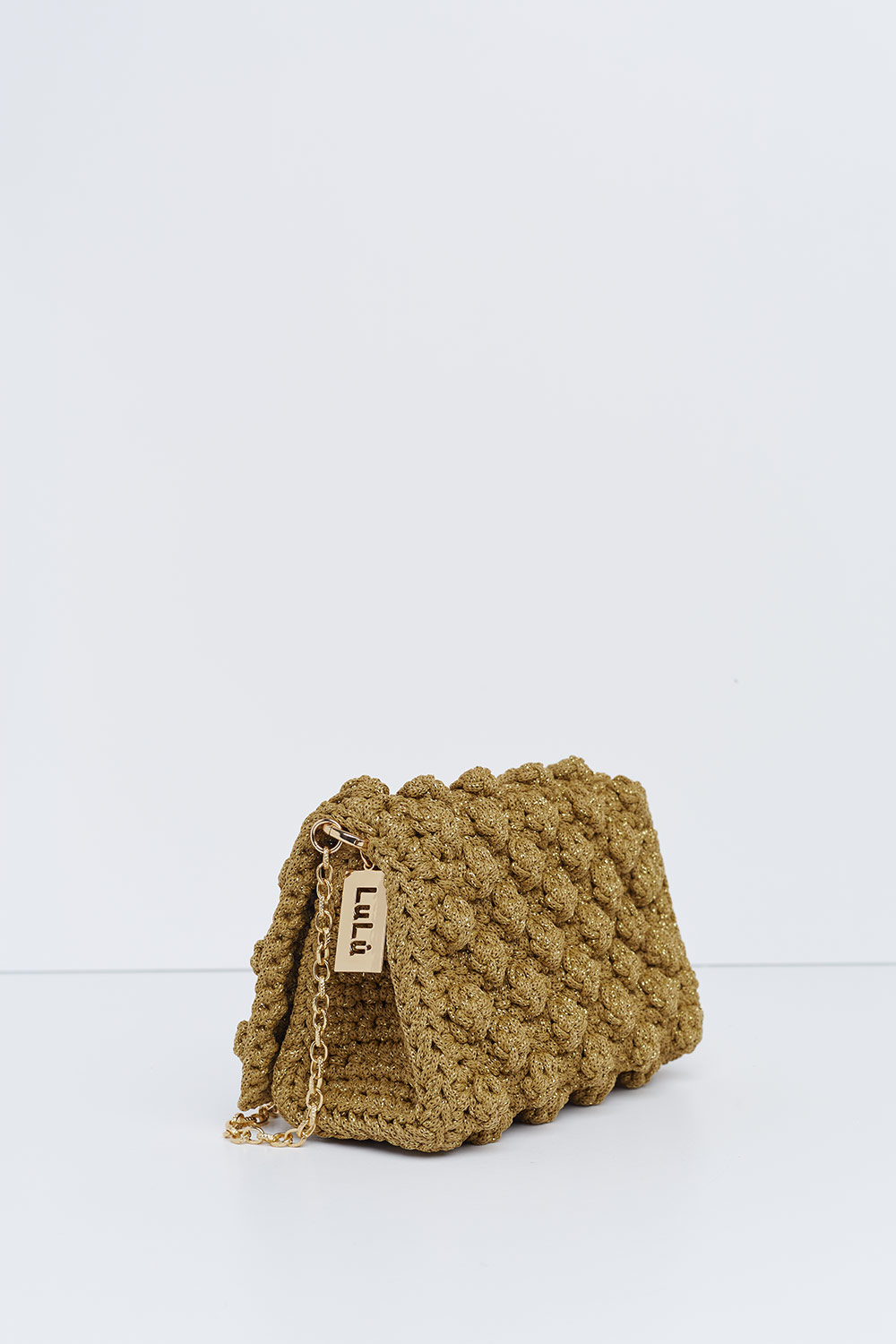 101 / XS Mini bag with bubbles in gold