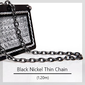 black-nickel-thin-chain