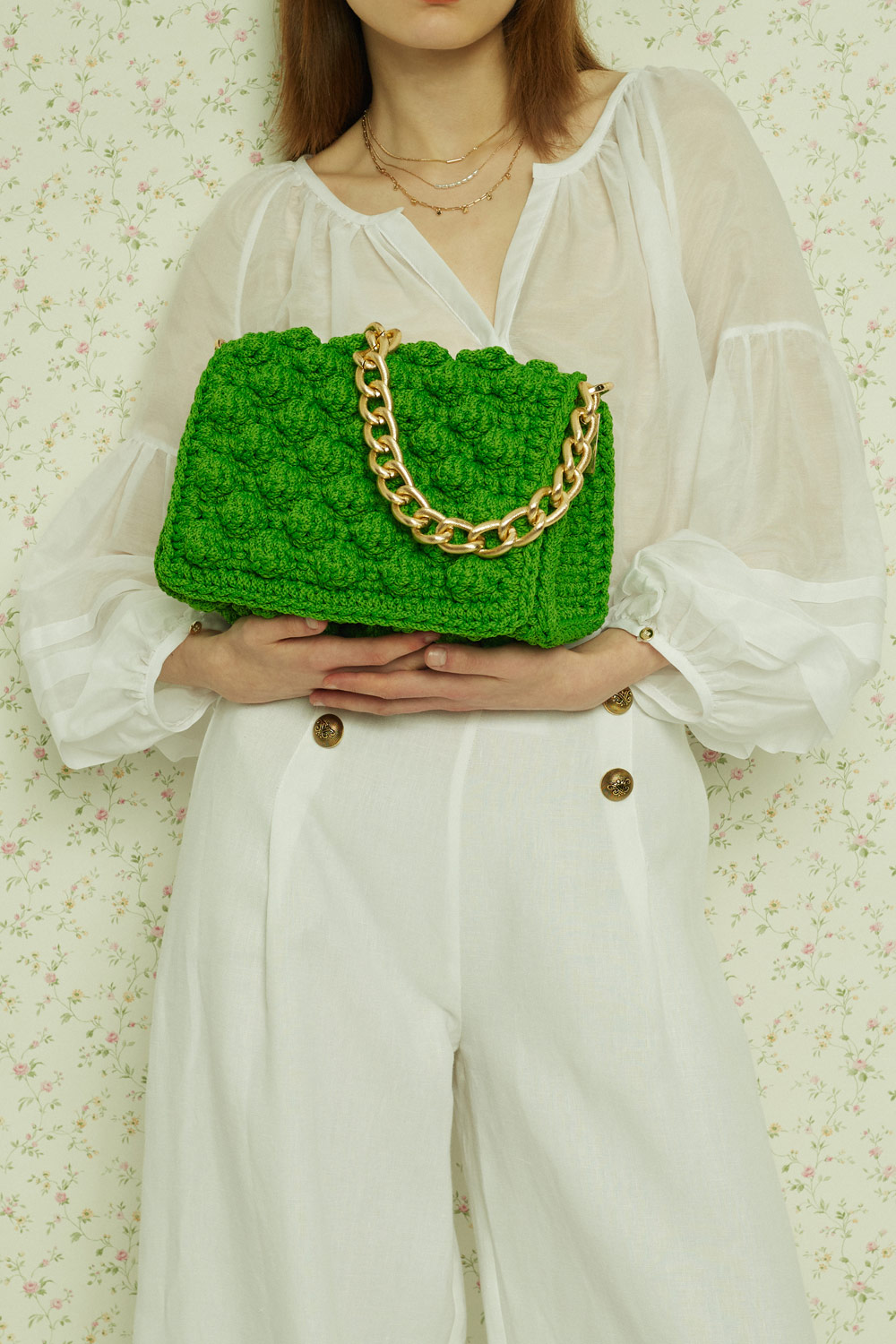 101 / M BUBBLES BAG BRAZILIAN GREEN