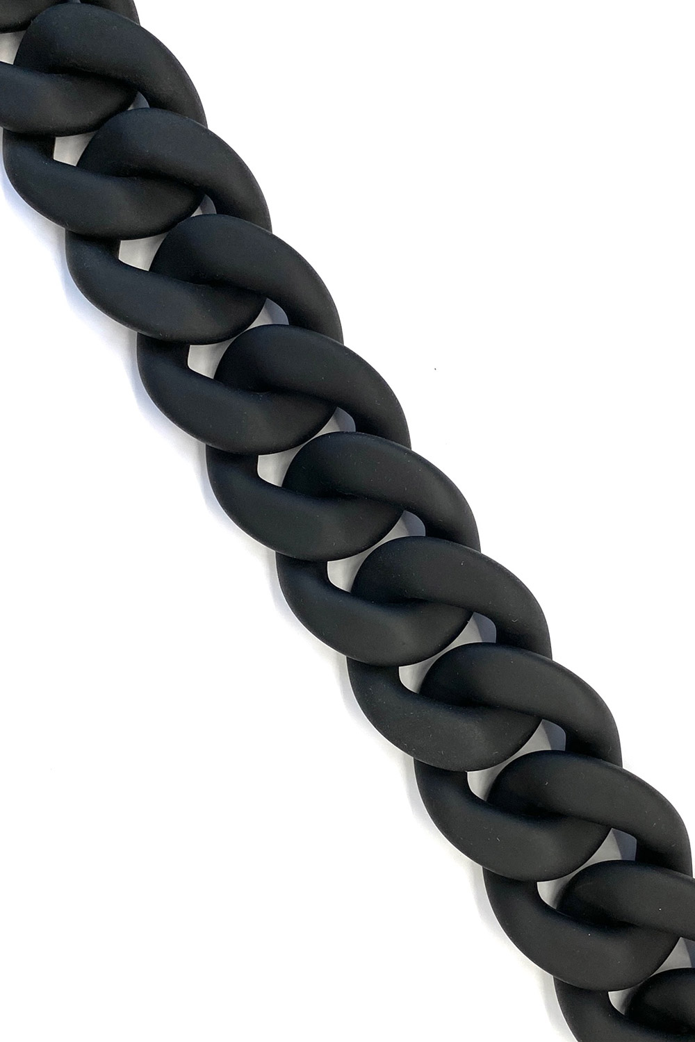 Silicon Chain - thick 60cm - Black