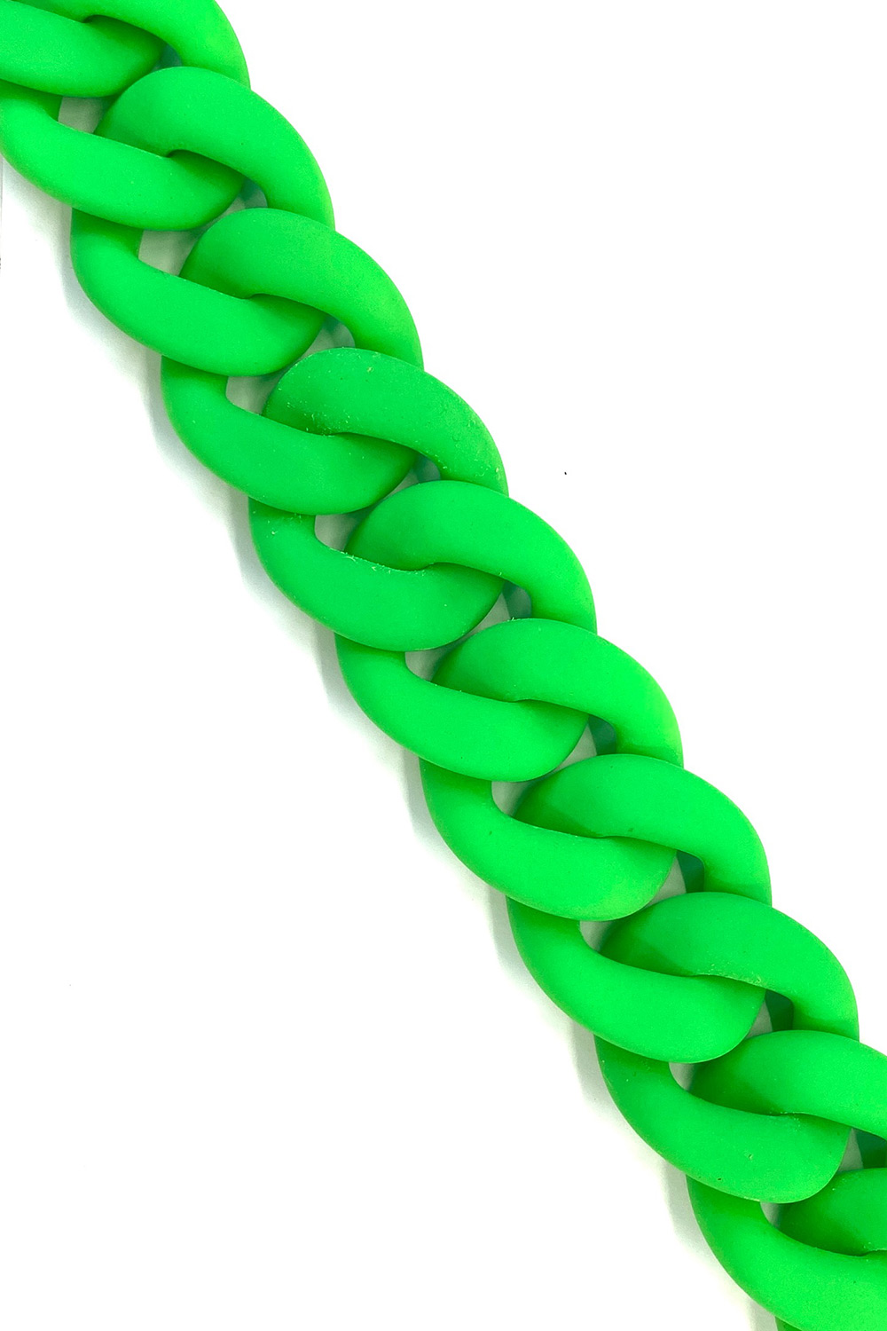 Silicon Chain - thick 60cm - Green