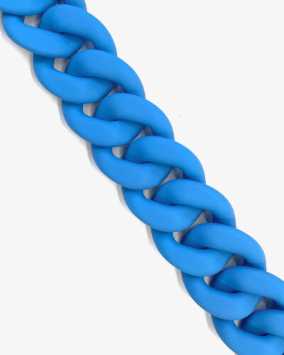 Silicon Chain – thick 60cm – Indigo Blue