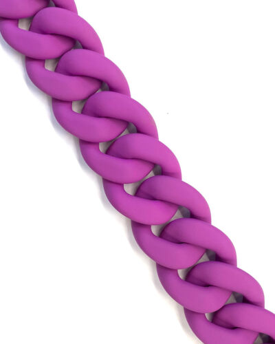 Silicon Chain – thick 60cm – Purple