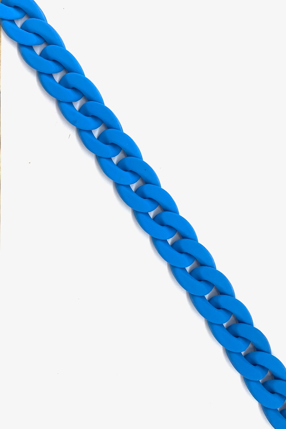 Silicon Chain - thin 120cm - Indigo Blue