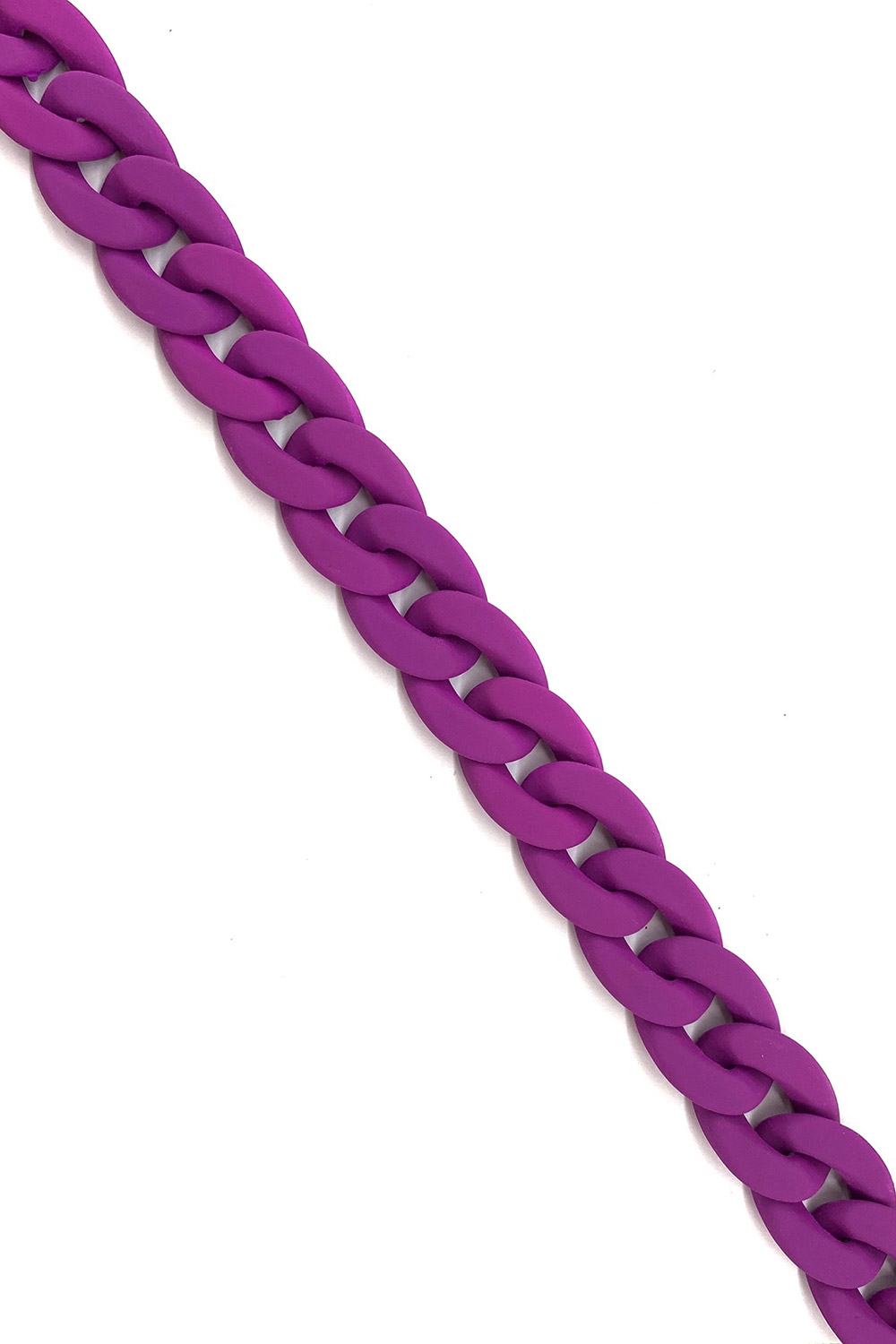 Silicon Chain - thin 120cm - Purple