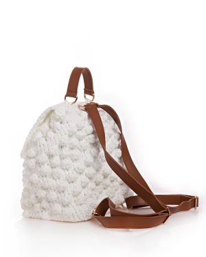 401 / Backpack Bubbles in White