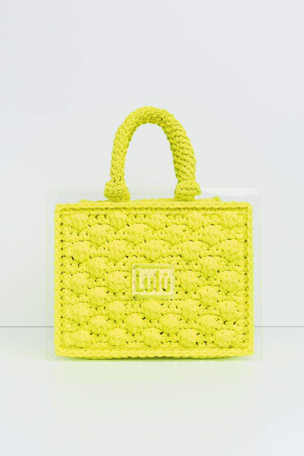 500 P/L Plexiglass Bag in Yellow