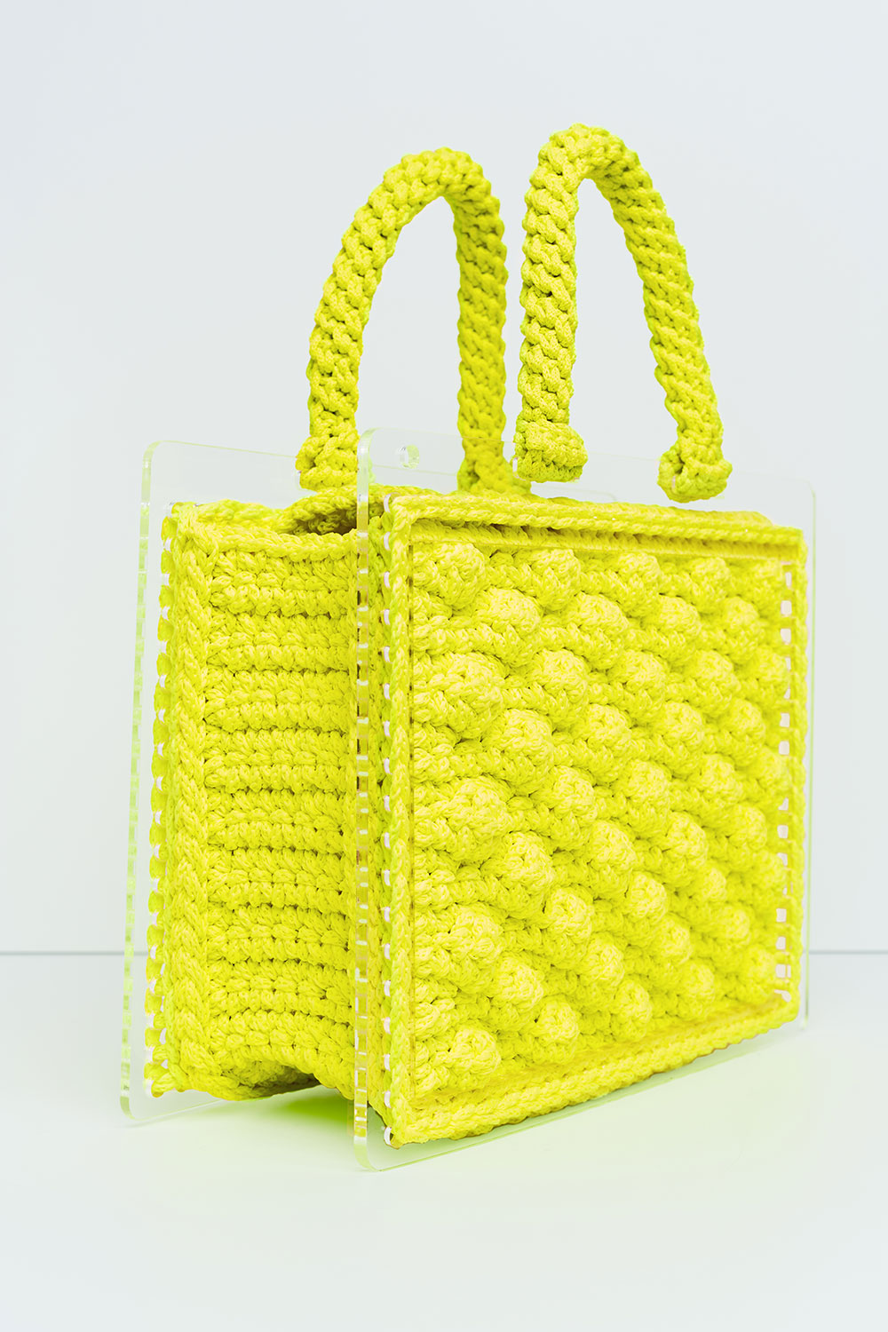 500 P/L Plexiglass Bag in Yellow