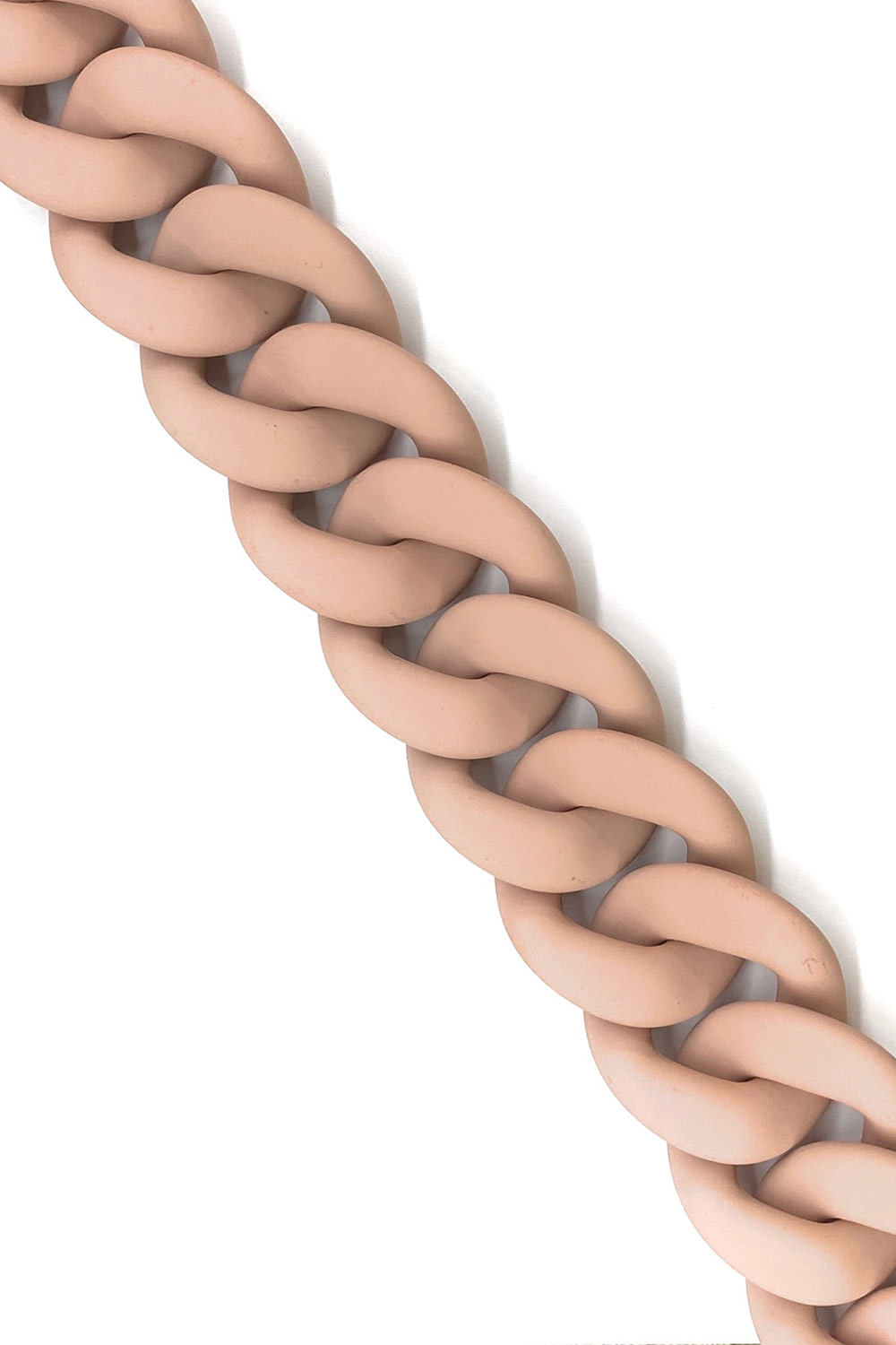 Silicon Chain - thick 60cm - Nude