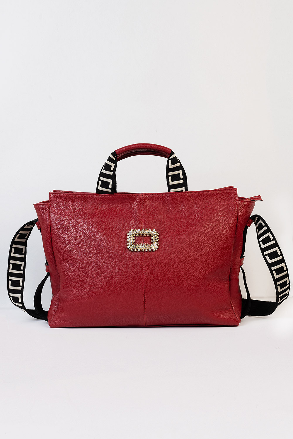 FERGIE Leather Bag Red