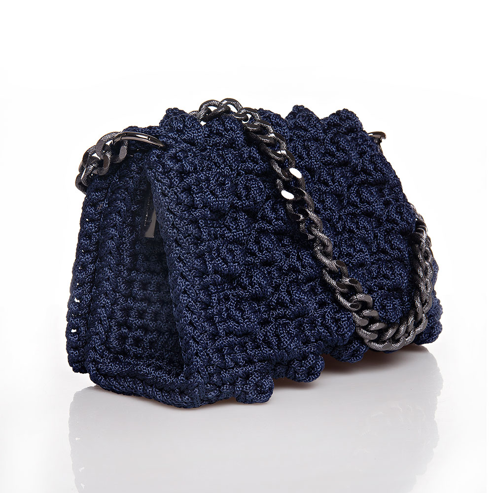 101 / M  BUBBLES BAG DARK BLUE